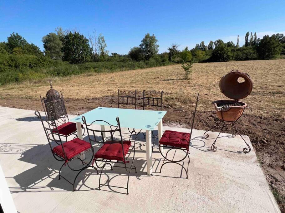 Maison Familiale Contemporaine A Bergerac Bagian luar foto